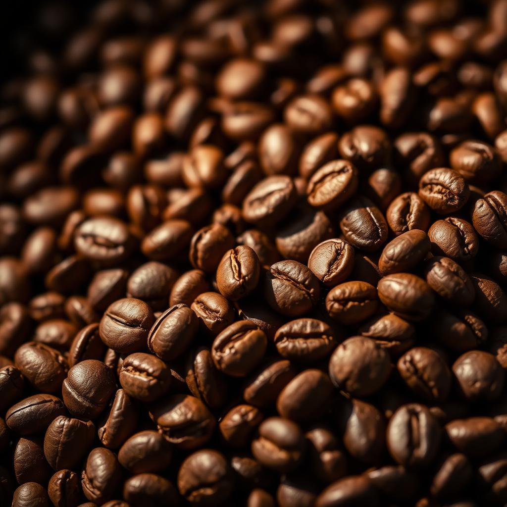 Biji kopi pilihan
